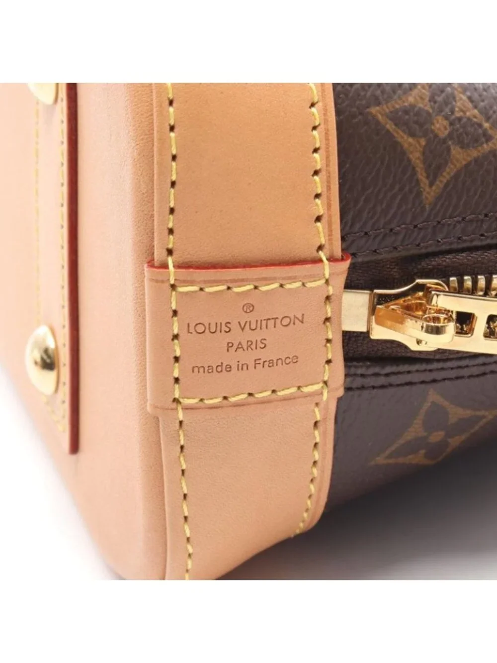 ★SOLD★ Louis Vuitton Handbag Alma BB Canvas Leather - Picture 4 of 6